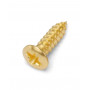 STEWMAC Pickguard Screws for Fender, Gold 0035G