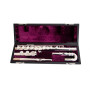 TREVOR Flute 10X with Curved & Straight Head Joint, Solid Silver Lip & Riser   3042CDESLRW