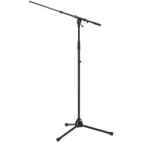 K&M Microphone Stand Telescopic Boom / black 2109030055