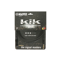 KLOTZ 6m KIK instrumendi kaabel / Jack->Jack 90° / kuldsed kontaktid  KIKKG60PRSW