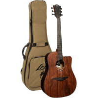 LAG Electro-Acoustic Guitar Sauvage - Dreadnought, Cutway, with Gigbag  GLASAUVAGE-DCE