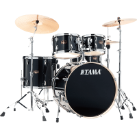TAMA Drum Set Imperial Star with Cymbals / Hairline Black   	IP52H6WHBK