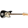FENDER Justin Meldal-Johnsen Road Worn® Mustang® Bass with Deluxe Gig Bag / R / Black   0144060306