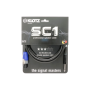 KLOTZ 1m SC-1 Speaker Cable / 2X1,5mm / SPEAKoN 2->Jack 2p / black   SC1SP01SW