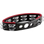 MEINL Elliptical Shape ABS Tambourine / 2 Row / Thumb Holes / Nickel Plated Steel,  SUT