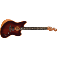 FENDER American Acoustasonic® Jazzmaster® All-Mahogany with Deluxe 1225 Gig Bag  0972033122