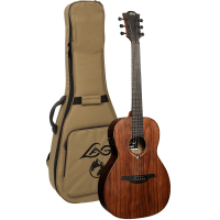 LAG Electro-Acoustic Guitar SAUVAGE Parlor with Gigbag	GLASAUVAGE-PE