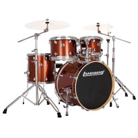 LUDWIG Drum Set Evolution with Hardware (20BD/10/12/14/14SD) / Copper-Sparkle  	LE520024DIR