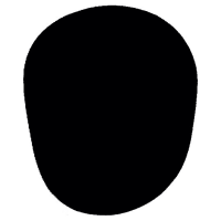 SOUNDSATION Windscreen / Black	W40B