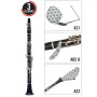 BG Clarinet Bb Combo Pack  (A31+A32+A65U)	CPCL