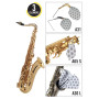 BG Tenor Sax Combo Pack  (A31+A30L+A65S)	CPST