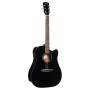 CORT Solid Top Electro-acoustic Guitar / Black    EARTH60CEBK