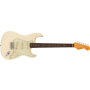 FENDER American Vintage II 1961 Stratocaster® with Vintage-Style Brown Case / R / Olympic White  0110250805