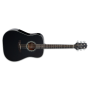 TAKAMINE Acoustic Dreadnought Guitar / Black    GD30BLK