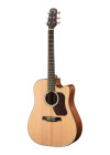 WALDEN NATURA 500 Electro-Acoustic Guitar D550CEW front