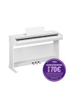 YAMAHA  Arius YDP146 white with campaign badge