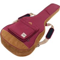 IBANEZ Bag for Acoustic Guitar  - POWERPAD®, 15mm Cushioning / Wine Red  IAB541WR