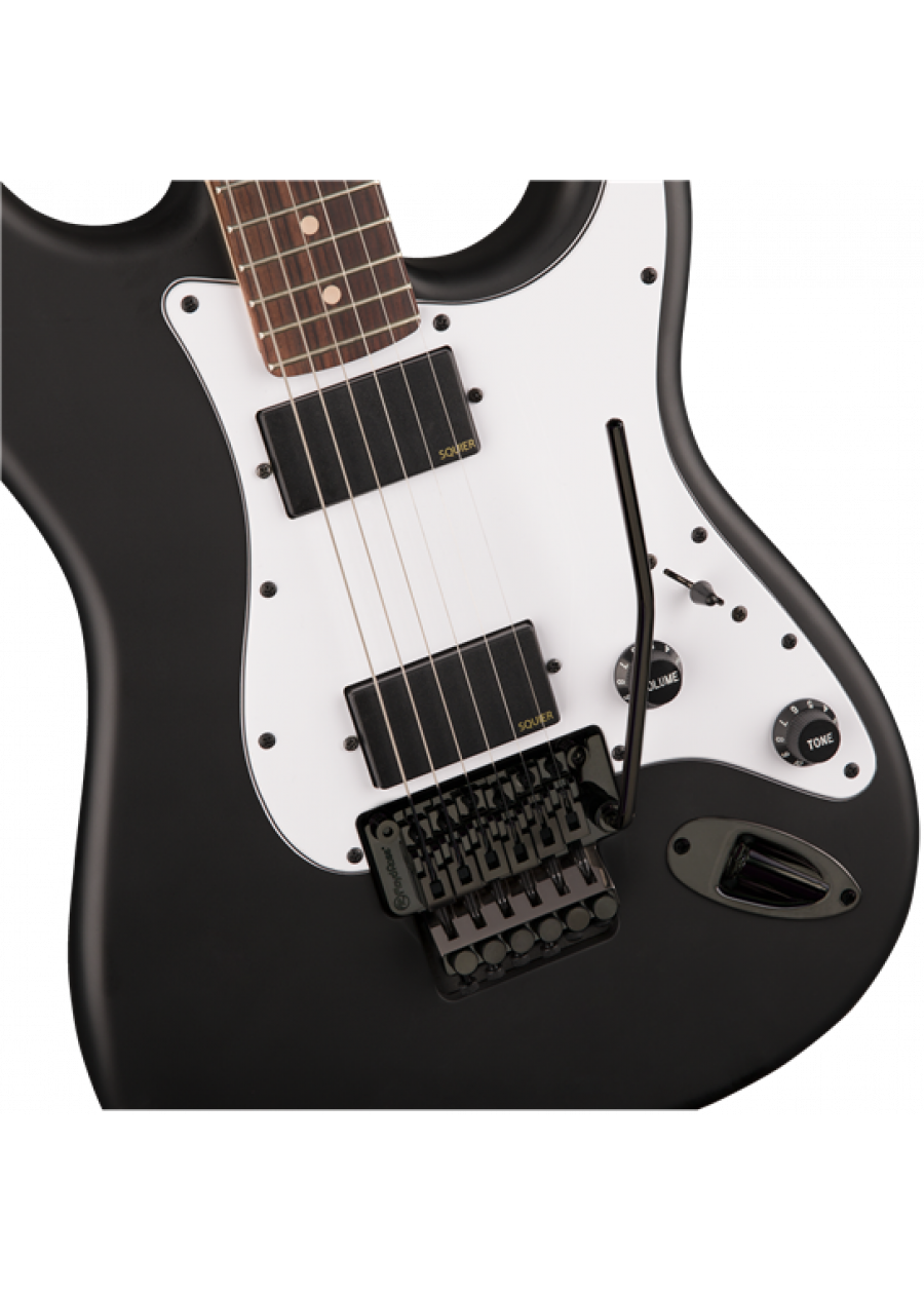Squier contemporary active stratocaster hh flat black discount
