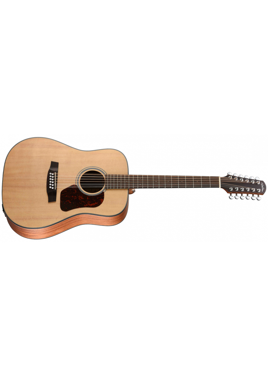 WALDEN 12 Strings Dreadnought Guitar with Electronics. D552EW PVXmusic